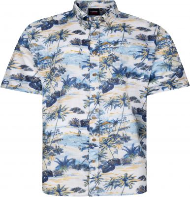 Chemisette Manches Courtes Bleue Espionage du 2XL au 8XL