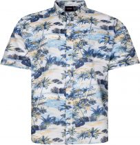 Chemisette Manches Courtes Bleue Espionage du 2XL au 8XL