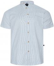 Chemisette Manches Courtes Bleue Kam du 2XL au 8XL