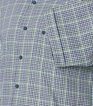 Chemisette Manches Courtes Bleue Redmond du 2XL au 6XL