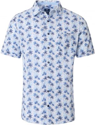 Chemisette Manches Courtes Bleue Redmond