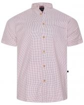 Chemisette Manches Courtes Bordeaux Kam du 2XL au 8XL