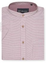 Chemisette Manches Courtes Bordeaux Kam du 2XL au 8XL