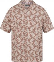 Chemisette Manches Courtes Brun Orange All Size du 3XL au 8XL