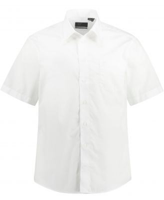 Chemisette Manches Courtes Col Vario Blanche JP1880 du 4XL au 7XL