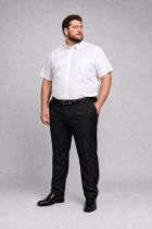 Chemisette Manches Courtes Col Vario Blanche JP1880 du 4XL au 8XL