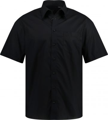 Chemisette Manches Courtes Col Vario Noire JP1880 du 4XL au 8XL