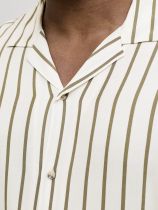 Chemisette Manches Courtes Cr&eacute;me du 3XL au 8XL