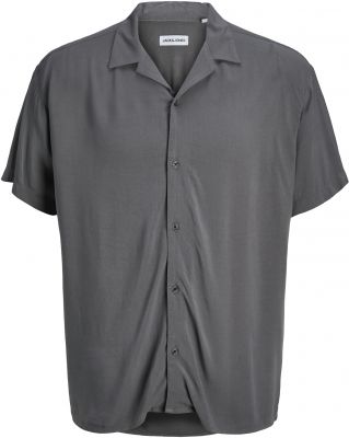Chemisette Manches Courtes Grise Jack&Jones du 3XL au 8XL
