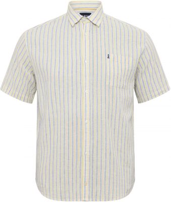 Chemisette Manches Courtes Jaune All Size du 3XL au 8XL