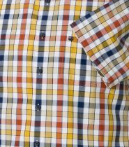 Chemisette Manches Courtes Jaune Redmond du 2XL au 6XL