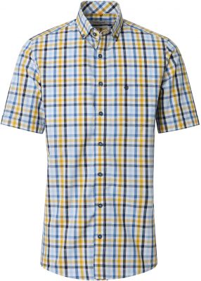 Chemisette Manches Courtes Jaune Redmond du 2XL au 6XL
