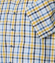 Chemisette Manches Courtes Jaune Redmond du 2XL au 6XL