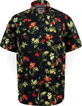 Chemisette Manches Courtes Noir Duke Du 3XL au 8XL