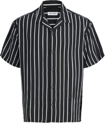 Chemisette Manches Courtes Noire du 3XL au 8XL
