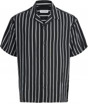 Chemisette Manches Courtes Noire du 3XL au 8XL