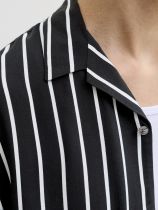 Chemisette Manches Courtes Noire du 3XL au 8XL