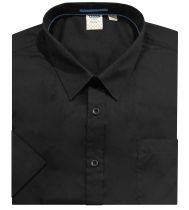 Chemisette Manches Courtes Noire Duke 2XL à 10XL