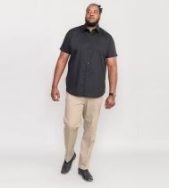 Chemisette Manches Courtes Noire Duke 2XL à 10XL