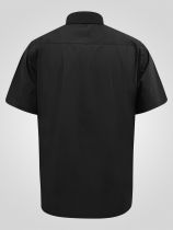 Chemisette Manches Courtes Noire Duke du 2XL au 8XL