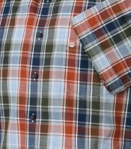 Chemisette Manches Courtes Orange Redmond du 2XL au 6XL