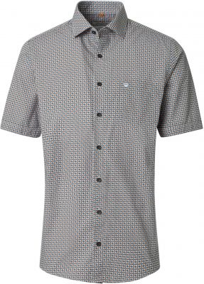 Chemisette Manches Courtes Orange Redmond du 2XL au 6XL