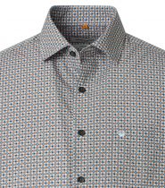 Chemisette Manches Courtes Orange Redmond du 2XL au 6XL