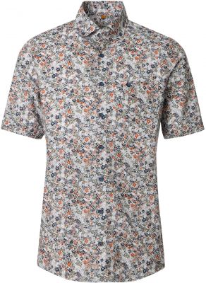 Chemisette Manches Courtes Orange Redmond du 2XL au 6XL