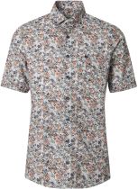 Chemisette Manches Courtes Orange Redmond du 2XL au 6XL