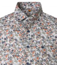 Chemisette Manches Courtes Orange Redmond du 2XL au 6XL