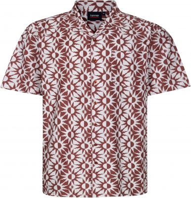 Chemisette Manches Courtes Rouge Espionage du 2XL au 8XL