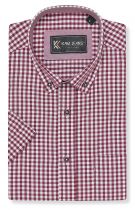 Chemisette Manches Courtes Rouge Kam du 2XL au 8XL