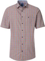 Chemisette Manches Courtes Rouge Redmond du 2XL au 6XL