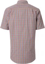 Chemisette Manches Courtes Rouge Redmond du 2XL au 6XL