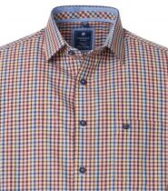 Chemisette Manches Courtes Rouge Redmond du 2XL au 6XL