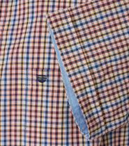 Chemisette Manches Courtes Rouge Redmond du 2XL au 6XL