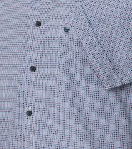 Chemisette Manches Courtes Rouge Redmond du 2XL au 6XL