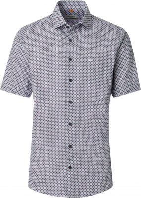 Chemisette Manches Courtes Rouge Redmond du 2XL au 6XL