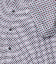 Chemisette Manches Courtes Rouge Redmond du 2XL au 6XL