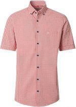 Chemisette Manches Courtes Rouge Redmond du 2XL au 6XL
