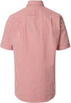 Chemisette Manches Courtes Rouge Redmond du 2XL au 6XL