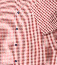 Chemisette Manches Courtes Rouge Redmond du 2XL au 6XL