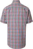 Chemisette Manches Courtes Rouge Redmond du 2XL au 6XL