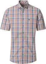 Chemisette Manches Courtes Rouge Redmond du 2XL au 6XL