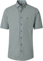 Chemisette Manches Courtes Rouge Redmond du 2XL au 6XL