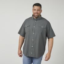 Chemisette Manches Courtes Verte All Size du 3XL au 8XL