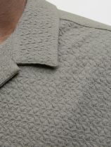 Chemisette Manches Courtes Verte Jack&Jones du 3XL au 8XL