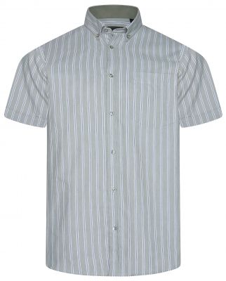 Chemisette Manches Courtes Verte Kam du 2XL au 8XL