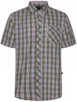 Chemisette Manches Courtes Verte Kam du 2XL au 8XL