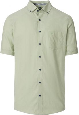 Chemisette Manches Courtes Verte Redmond du 2XL au 6XL